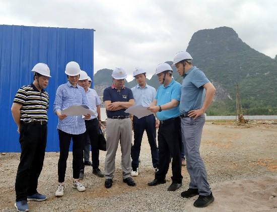 李德智到北投地产集团北投紫云·凤景湾项目调研指导工作
