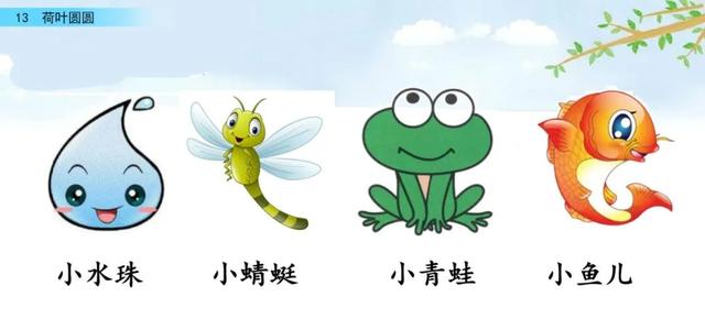 荷叶圆圆ppt课件图片