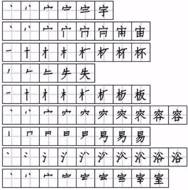 《太空生活趣事多》课文生字笔顺拼音组词等知识点归类