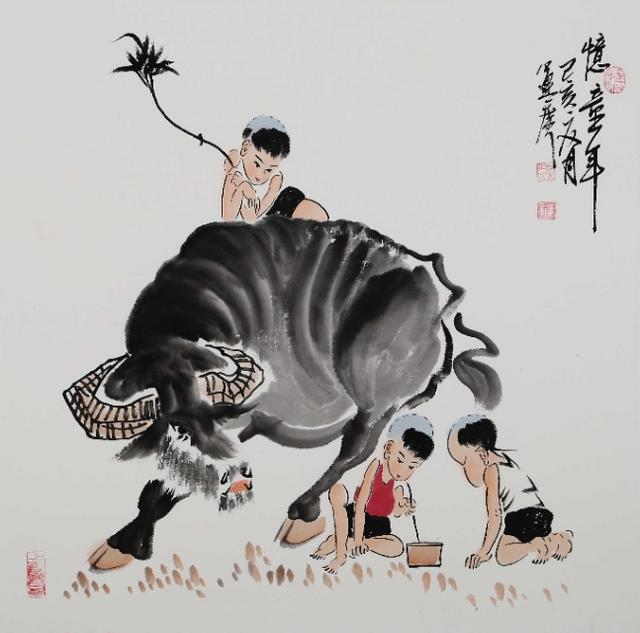 当代著名山水画家吴运广作品逐年上涨