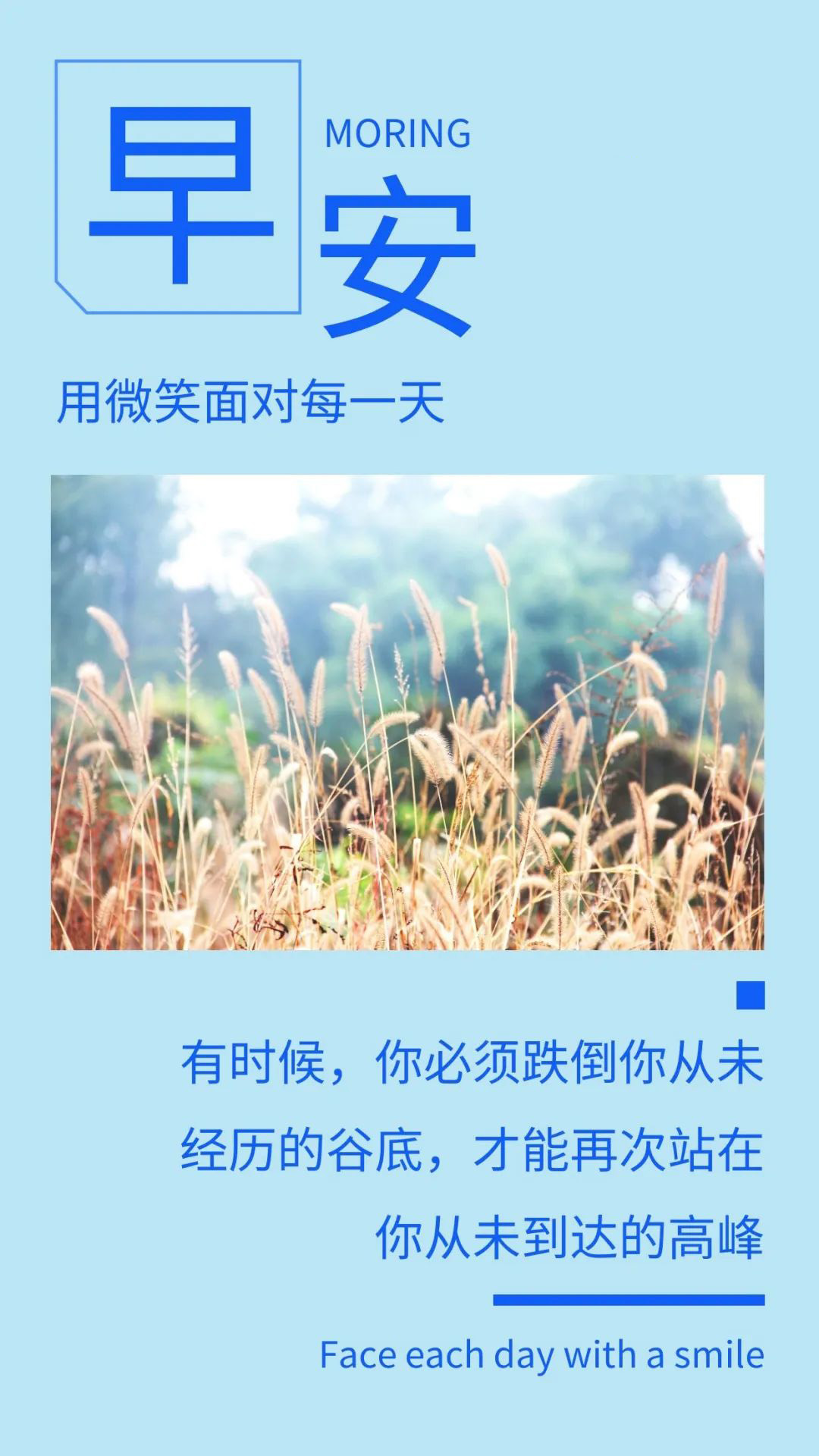 端午节早安图片正能量句子：未来，是靠把握机会和努力奋斗的